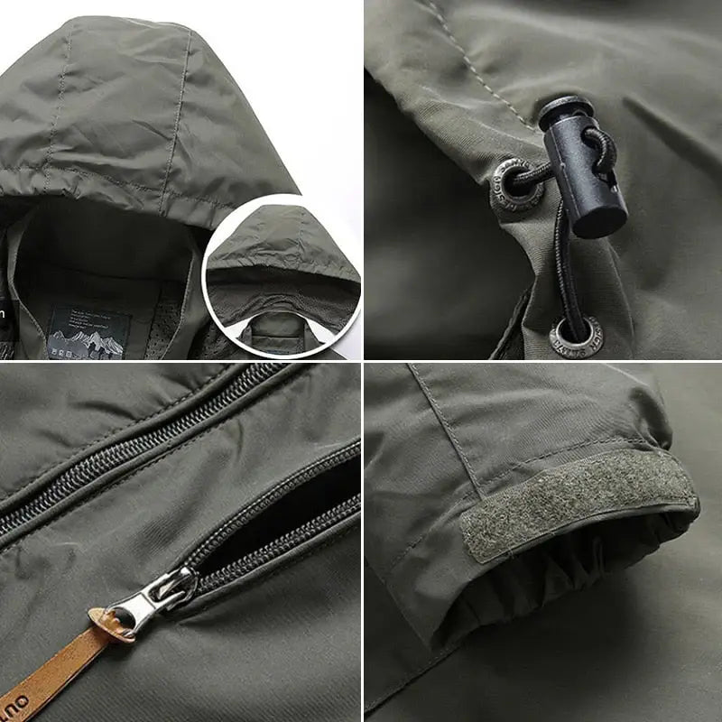 Veste Imperméable Island® – Aventure Sans Limites (+ Porte-clés Lampe de Poche Offert)