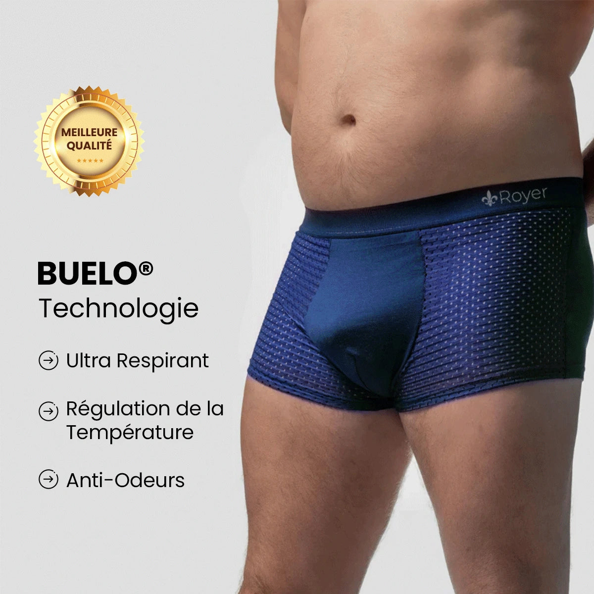 Boxers en Fibre de Bambou – Confort Absolu & Durabilité Garantie (Achetez 5, Recevez 5 GRATUITS!)