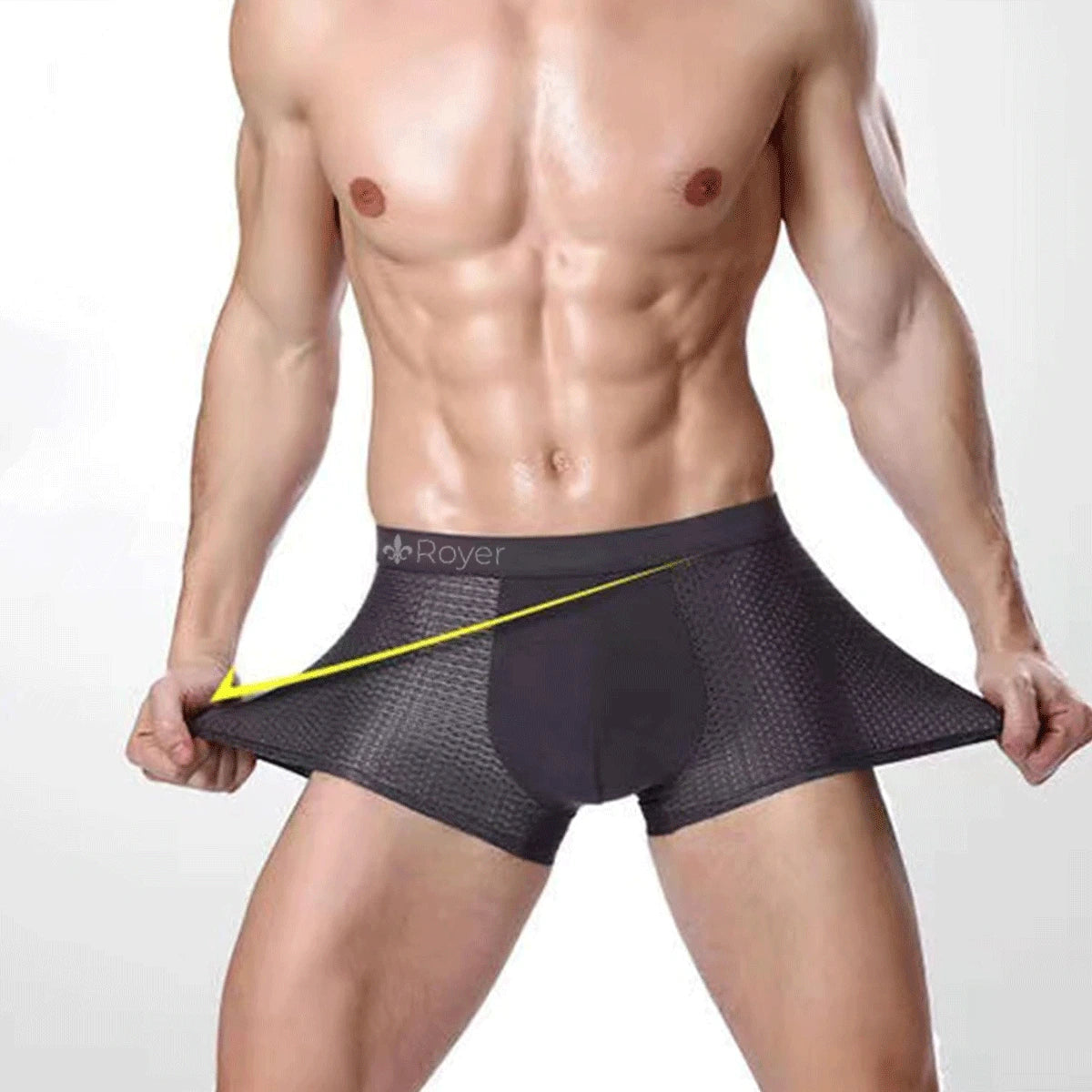 Boxers en Fibre de Bambou – Confort Absolu & Durabilité Garantie (Achetez 5, Recevez 5 GRATUITS!)