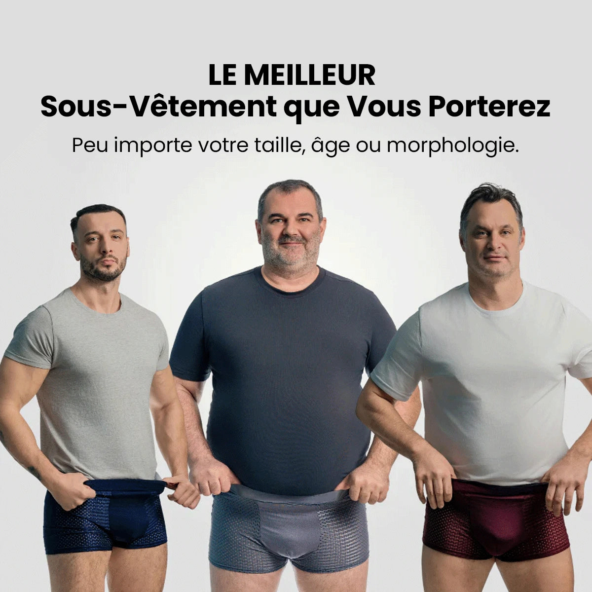 Boxers en Fibre de Bambou – Confort Absolu & Durabilité Garantie (Achetez 5, Recevez 5 GRATUITS!)