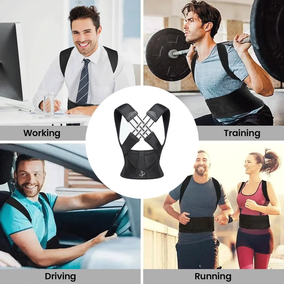 Posture Corrector – Instantly Improve Your Posture! (Buy 1, Get 1 Free)
