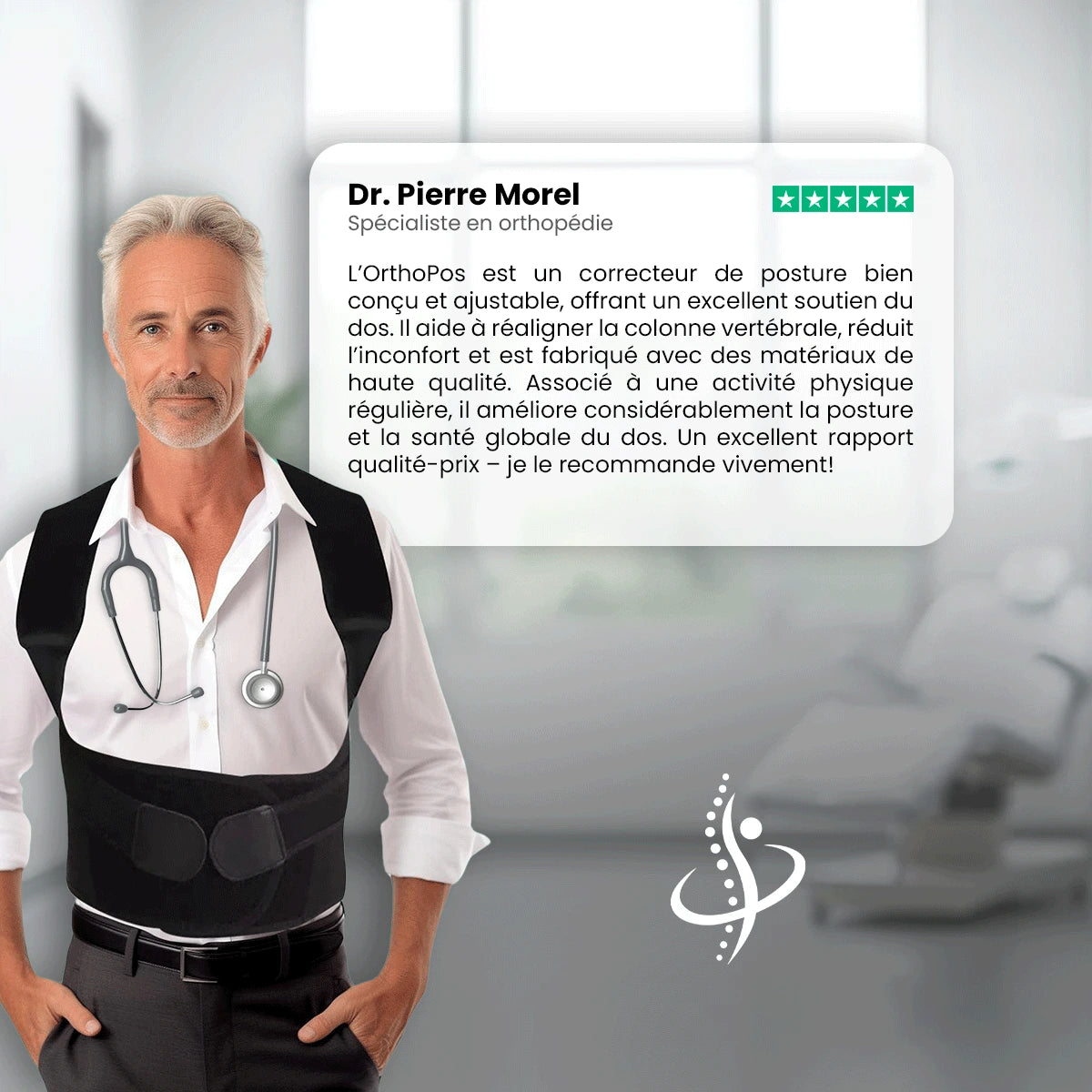 Correcteur de Posture – Améliorez Votre Posture Instantanément! (1 Acheté, 1 Offert)